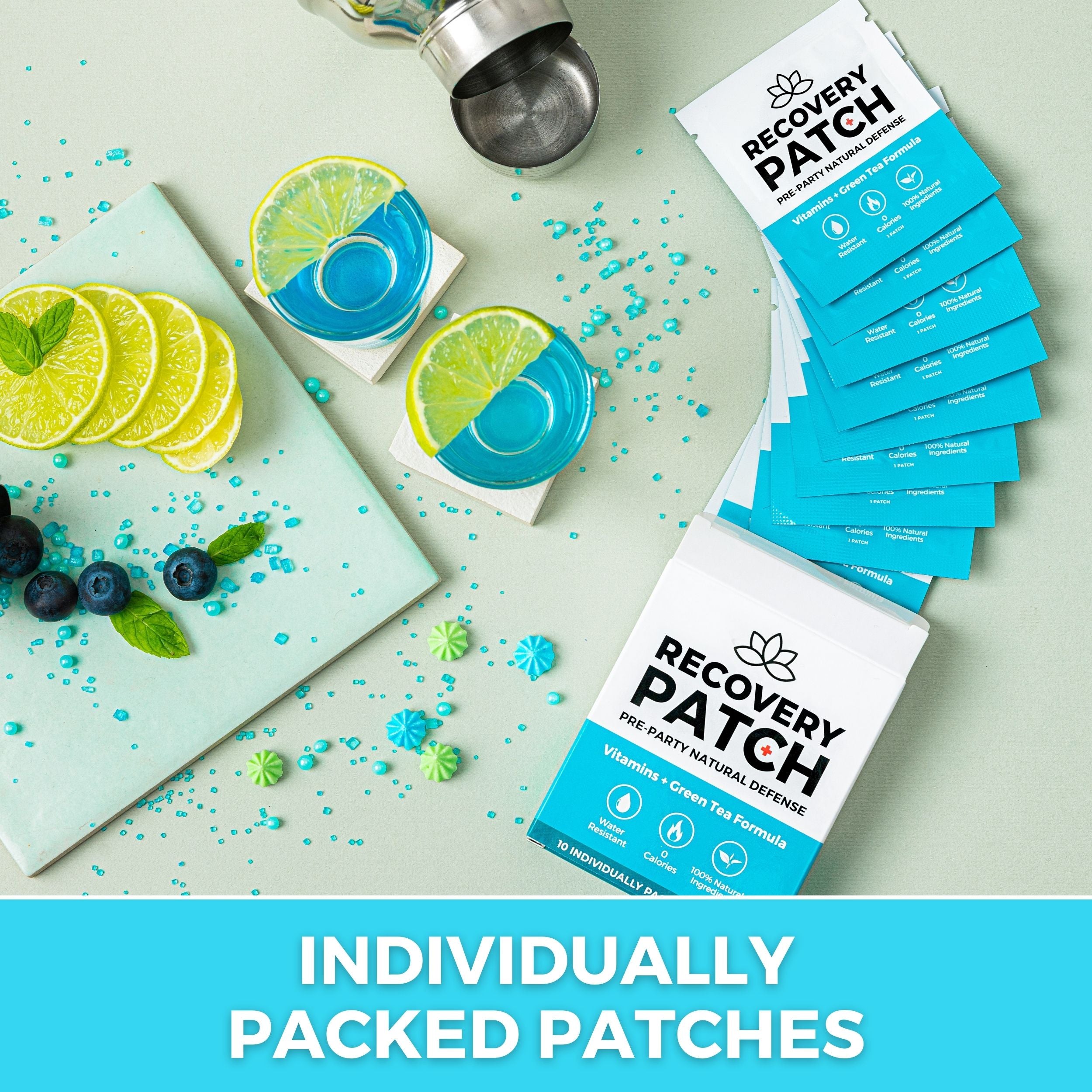 Party Patch Transdermal Vitamin Hangover Defense Patch