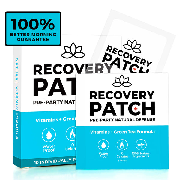 50 Pack Party Safe Hangover Prevention Patch